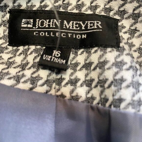 John Meyer Gray/White Blazer, size 16 - Picture 3 of 3
